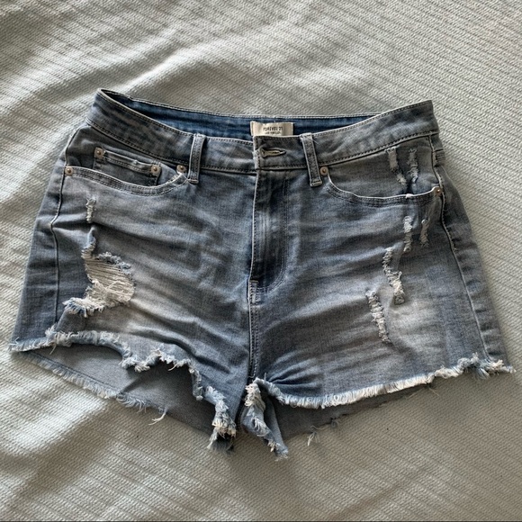 Forever 21 Pants - F21 denim ripped shorts